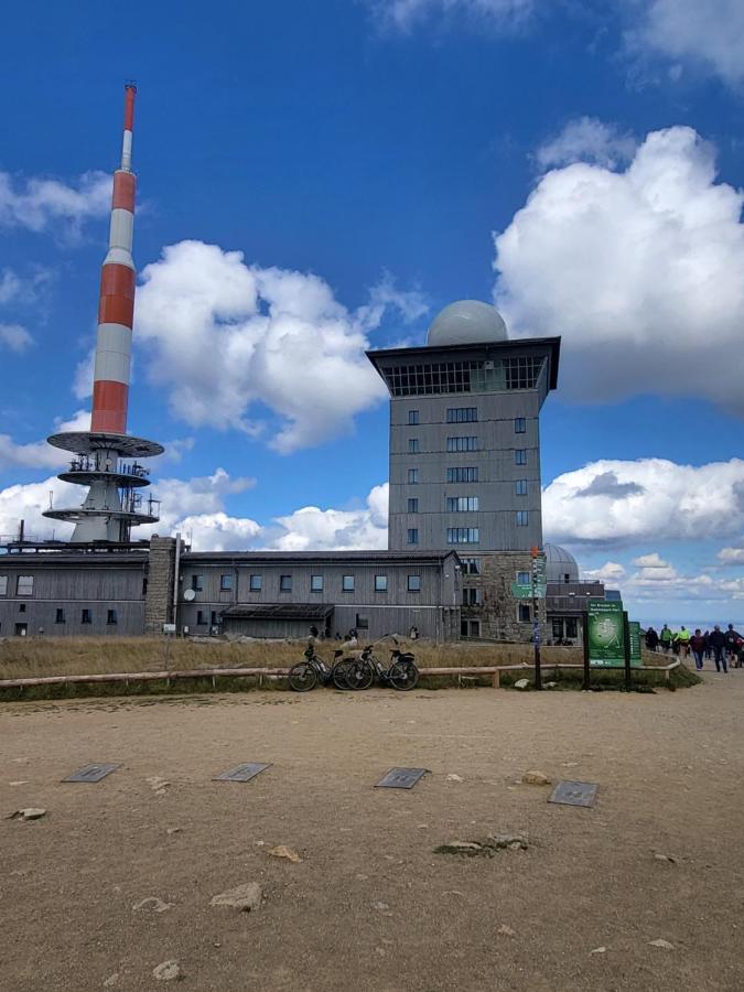 Appartement Zur Bergoase Mi Schwimmbad Hohegeiß Buitenkant foto